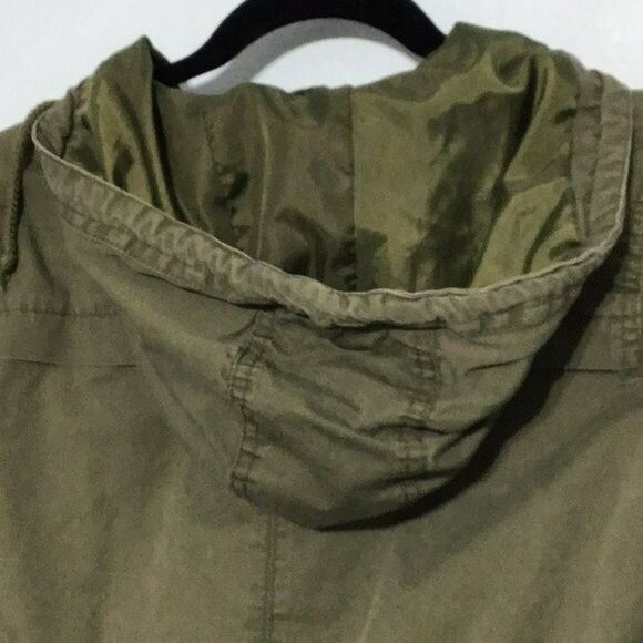 Ambiance Army Green Military Jacket Sz M - Picture 6 of 13